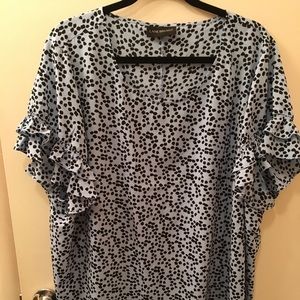 Lane Bryant Flutter Sleeve Tee